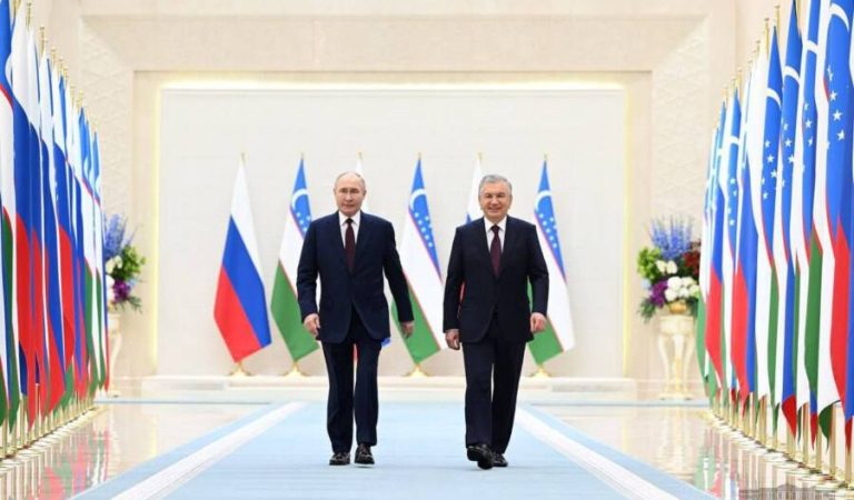 Shaukat Mirziyoyev and Vladimir Putin2