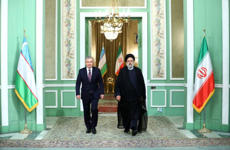 Shaukat Mirzyayev and Ebrahim Raisi