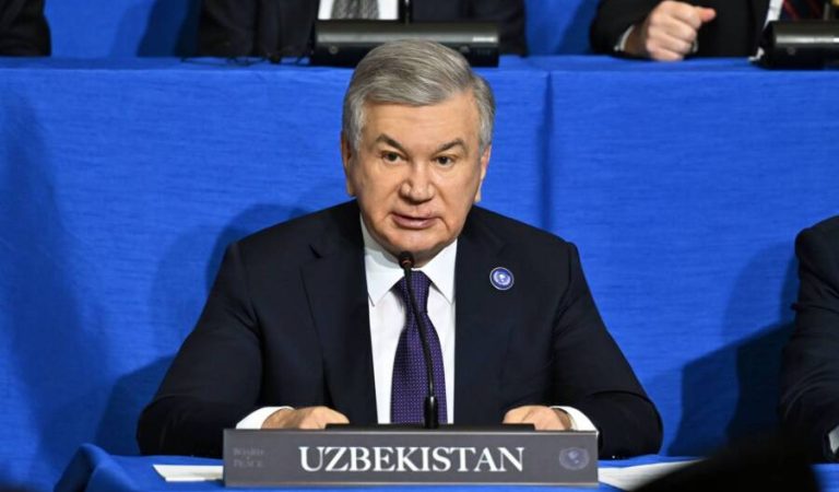 Shavkat Mirziyoyev Gaza Peace Meeting