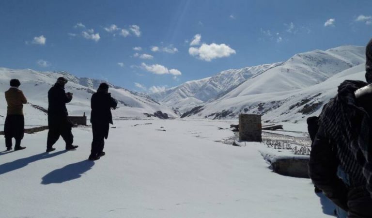 Snow in Afghanistan