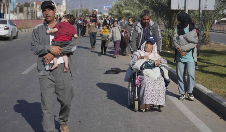 The order to completely evacuate Gaza City