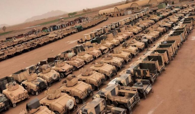 US weapons in Afghanistan