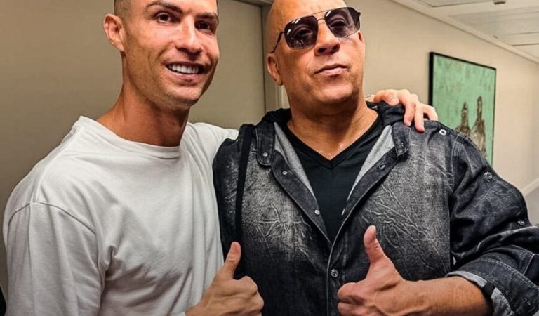 Vin Diesel and Cristiano Ronaldo