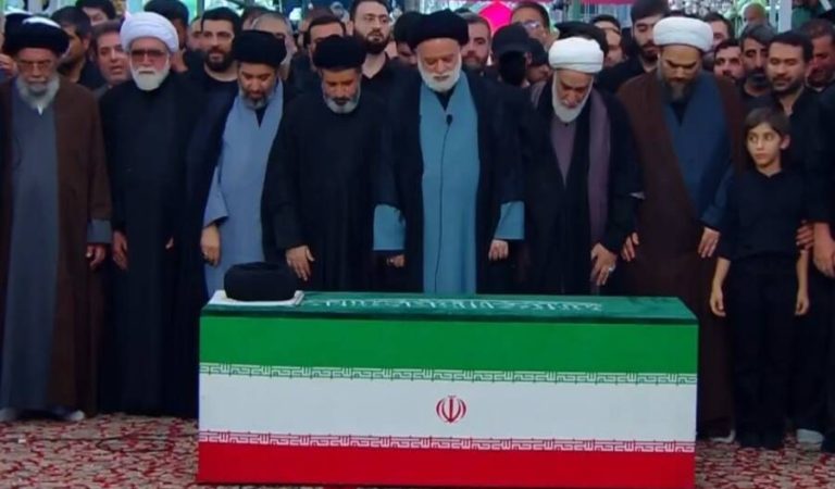 he body of Seyed Ali Khamenei