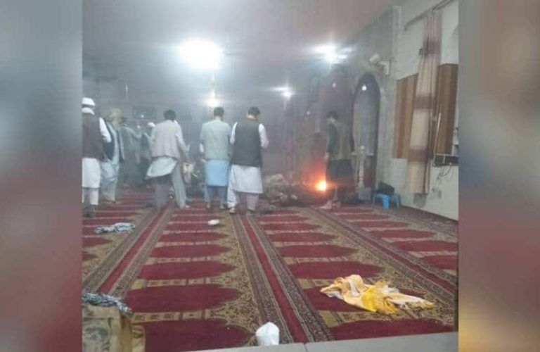 kabul blast in mosque