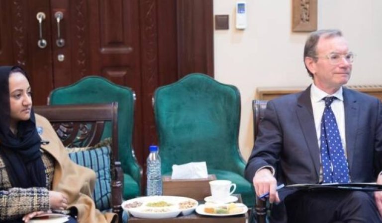 شارژدافر سفارت بریتانیا برای افغانستان