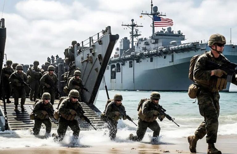 attack on a dock in Venezuela