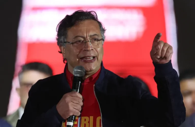 Colombian President Gustavo Petro