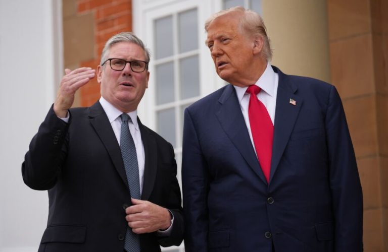 Starmer and Trump