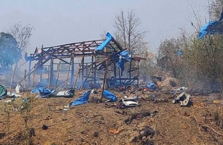 Blast in Myanmar