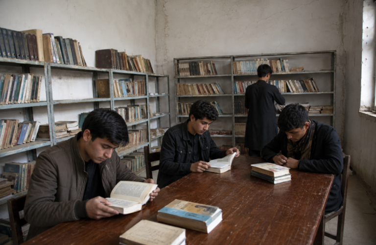 A shortage of libraries has deprived the youth of Samangan of study resources