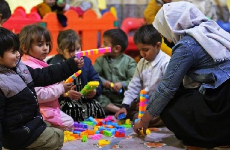 A woman established a kindergarten in Badakhshan