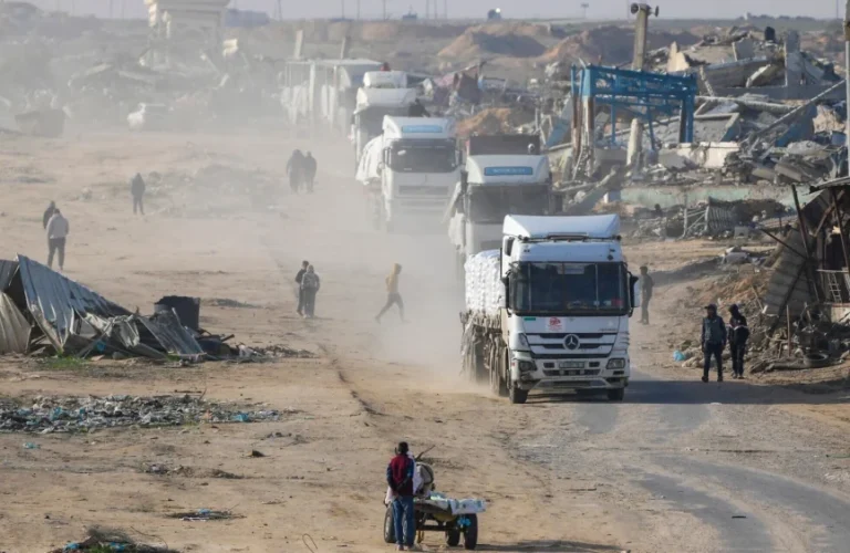 Aid deliveries to Gaza