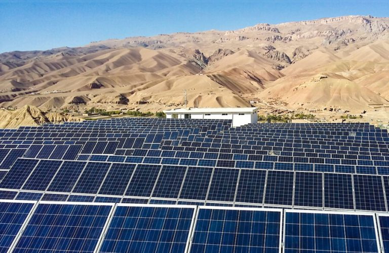 Bameyan solar plant