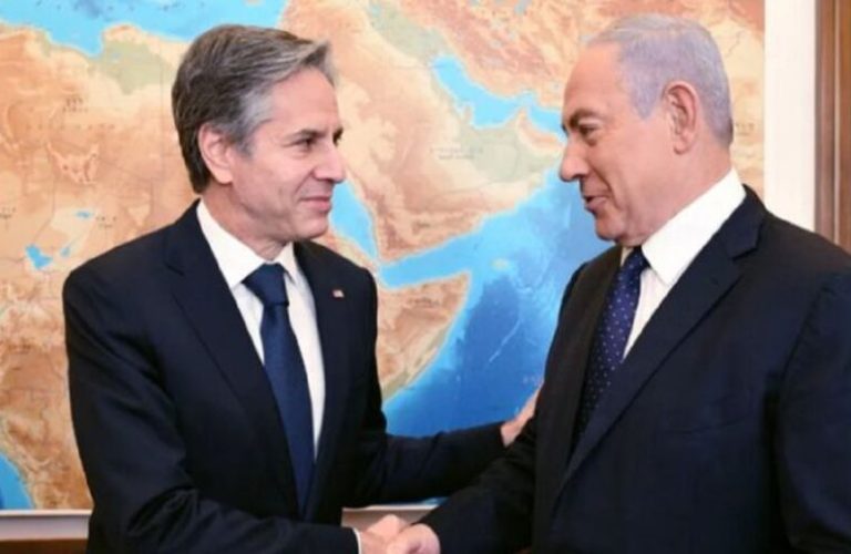 Blinken and Netanyahu 1