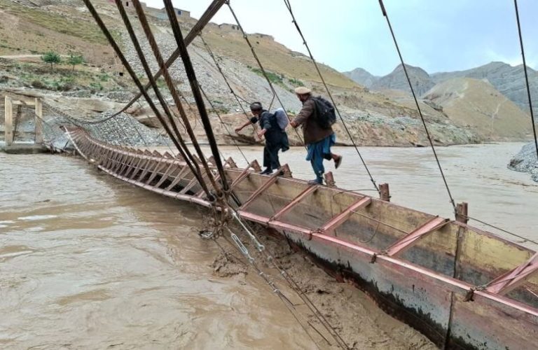 Bridge collapses in Rastaq, Takhar; 36 villages cut off 2