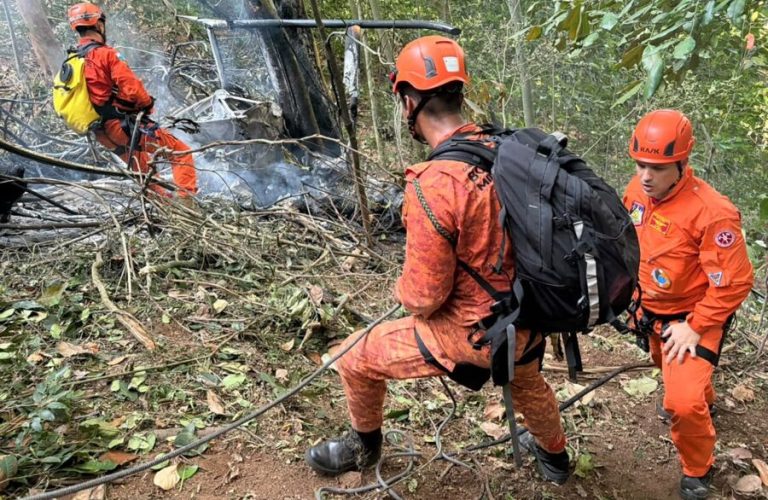 helicopter crash in Brazil