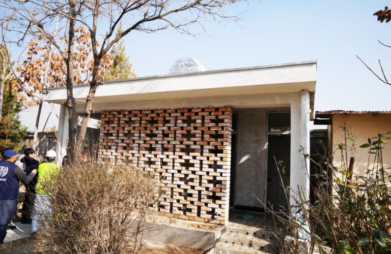 Clean toilet in Afghanistan 1