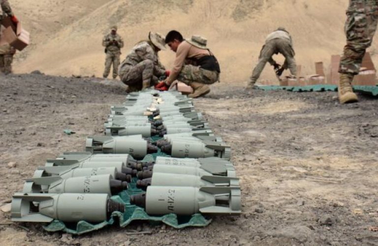 Cluster munitions