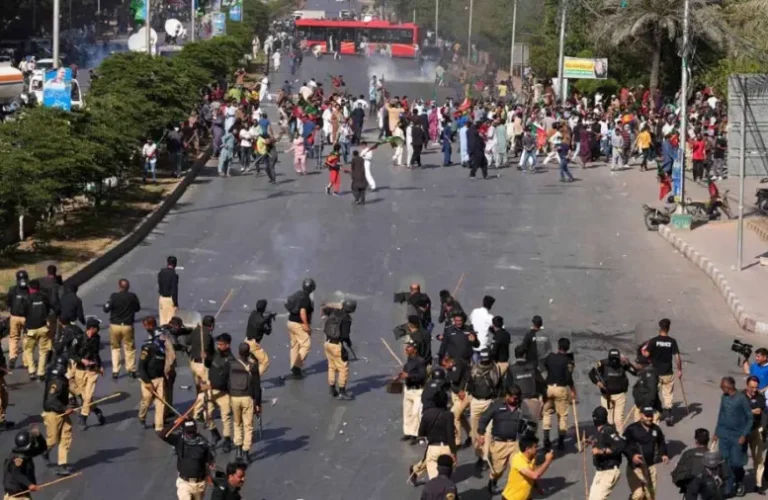 Demonstrations in Pakistan