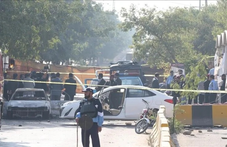 Explosion in Pakistan 1
