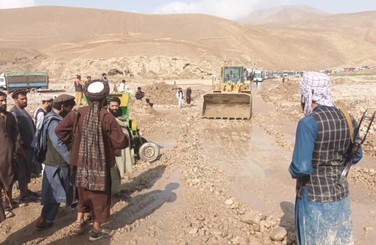 Flood in Salang