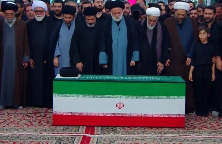 Funeral prayer ceremony
