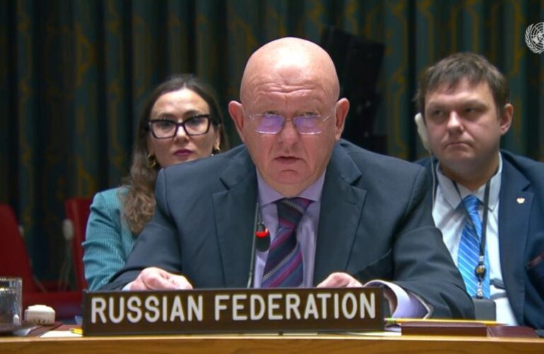 Vassily Nebenzia at the UN