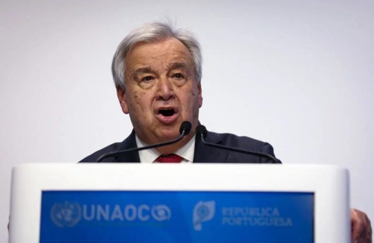 Guterres Let's turn off the weapons 1