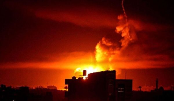 Heavy Israeli bombing across southern Lebanon 2