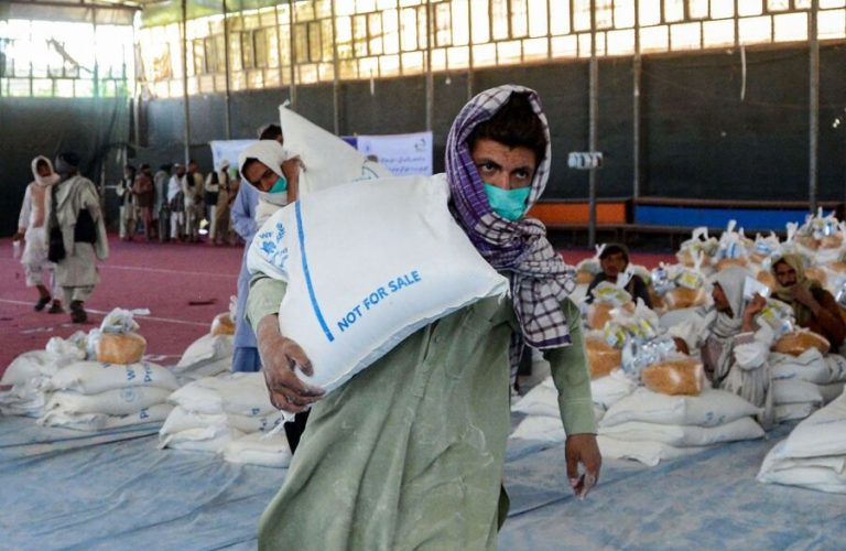 Helping the needy in Afghanistan