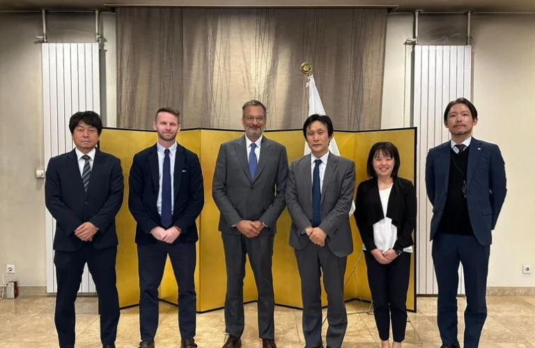 Japan Aid Donation Ceremon