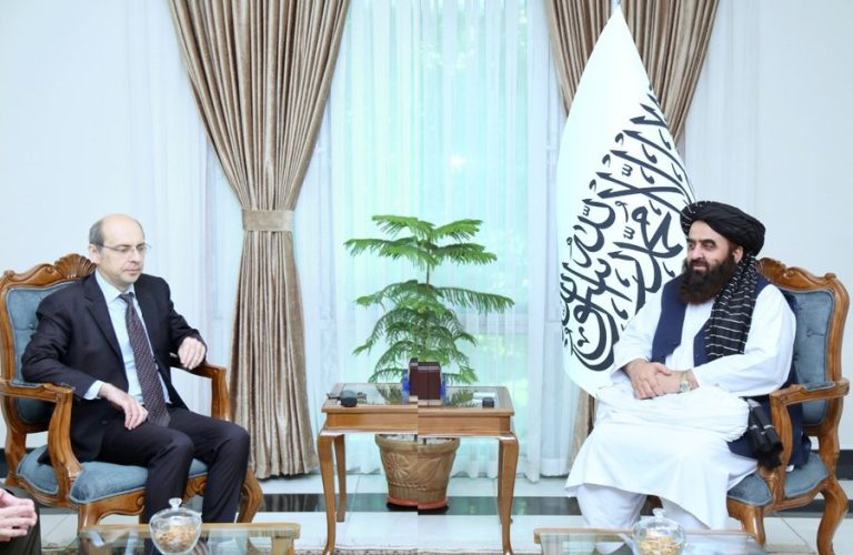 Motaghi's meeting with the Russian ambassador in Kabul 11