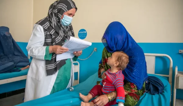 Nurse in Afghanistan