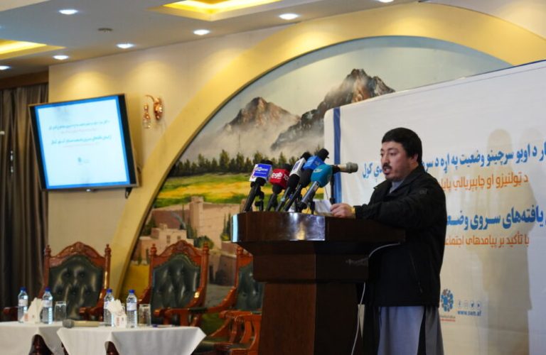 Salam Watandar publishes results of its survey on the water shortage crisis in Kabul 1