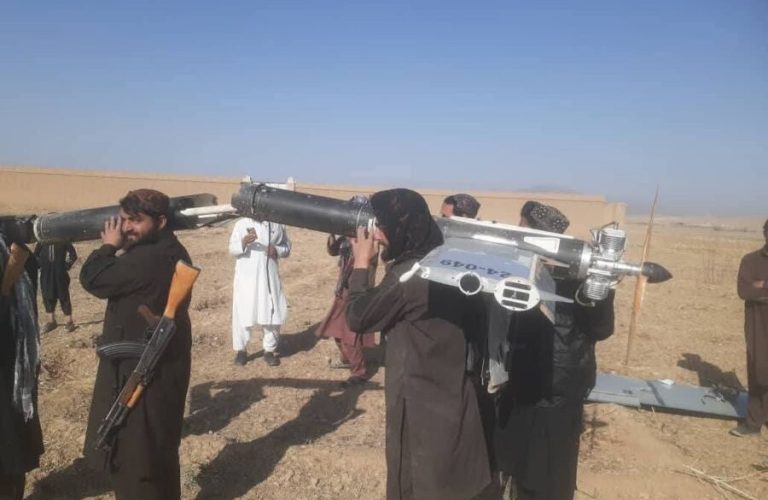 Security forces shoot down a Pakistani drone in Logar