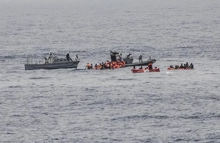 Ship sinking in Indonesia