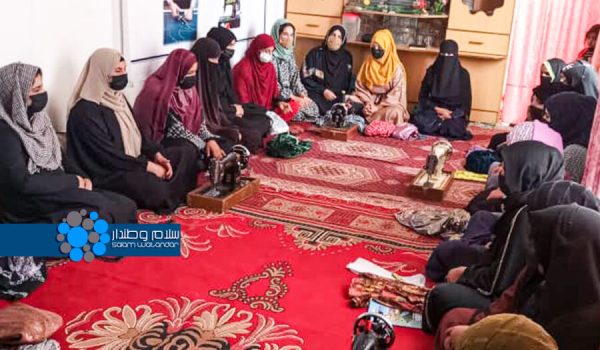 Tailoring workshop in Parwan