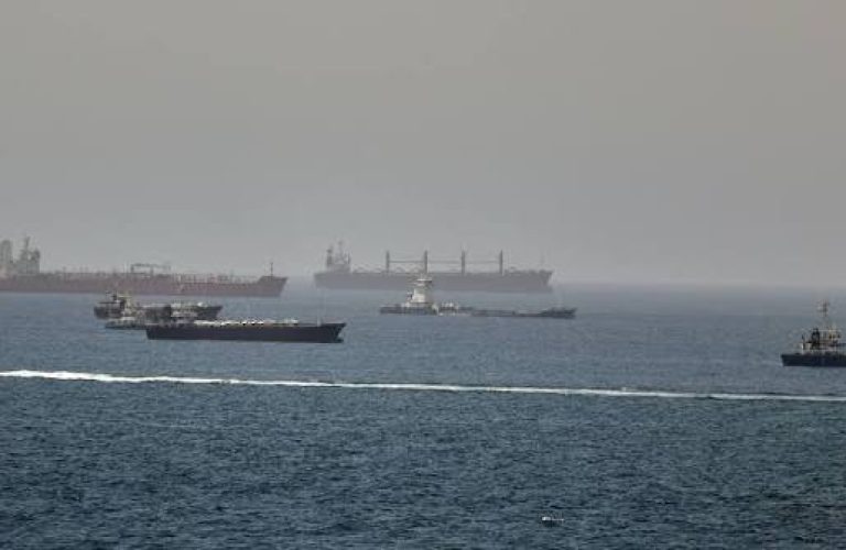 The US has rerouted 135 ships.