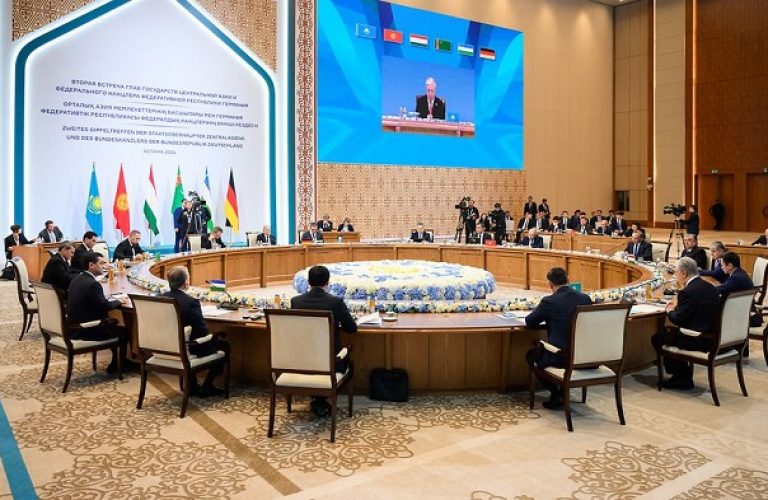 The meeting of the heads of the countries of Central Asia and Germany