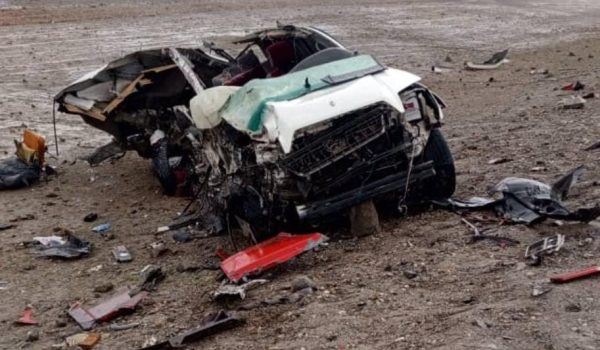 Traffic accident in Ghazni claims the lives of six members of a family
