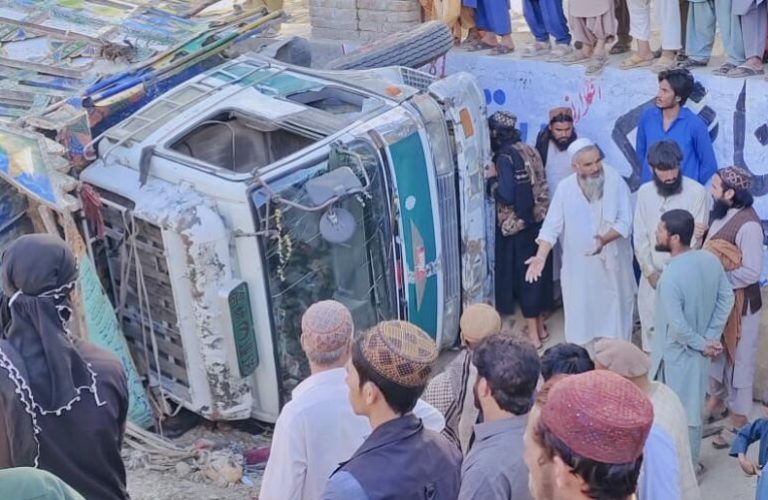 Traffic incident in Laghman ۱