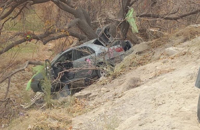 Traffic accident in Parwan