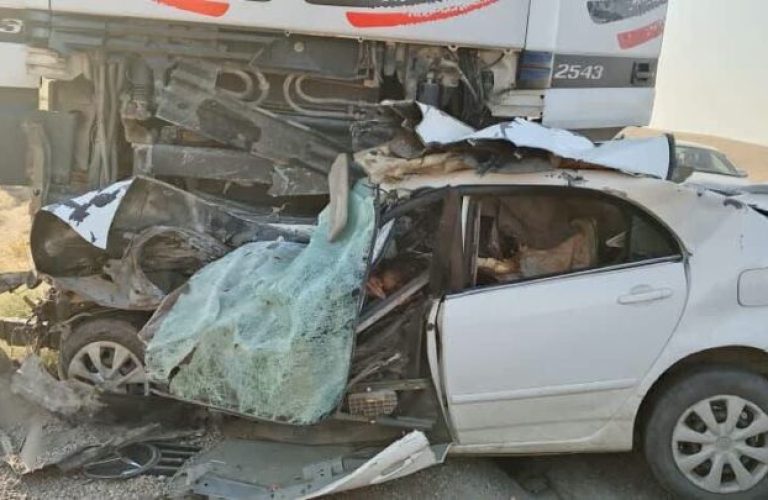 Traffic incident in Samangan