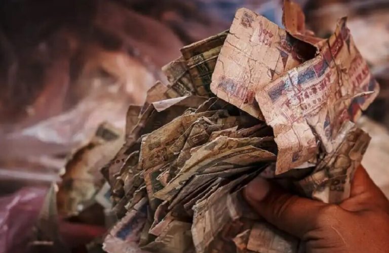 Worn-Afghan-Currency