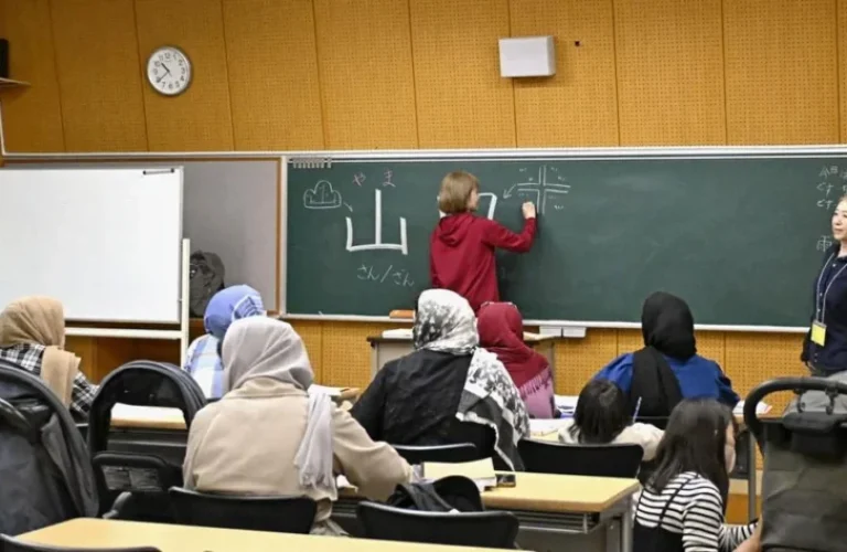 Afghan students in Japanese universities