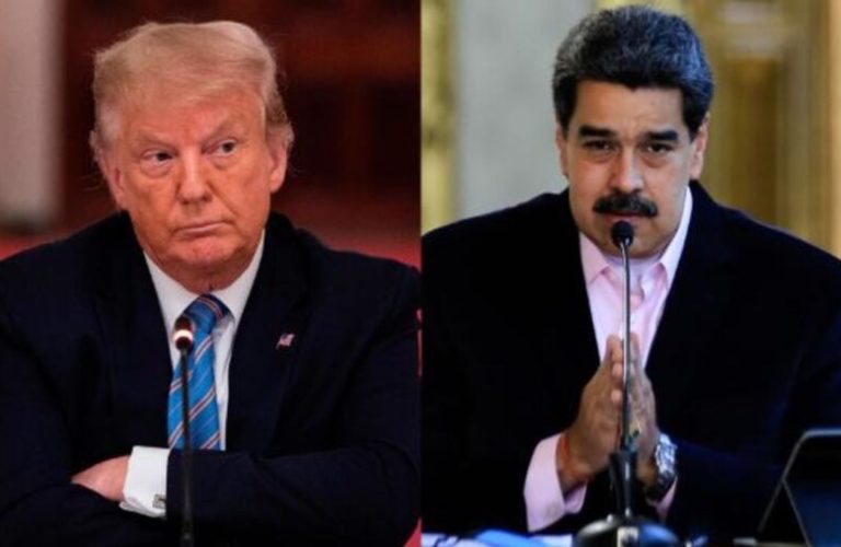 Nicolas Maduro and Donald Trump