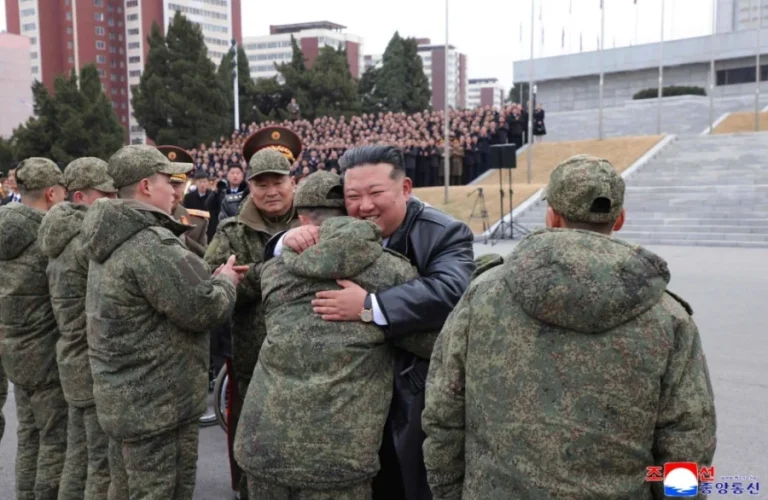 North Korean soldiers return from Russian mission