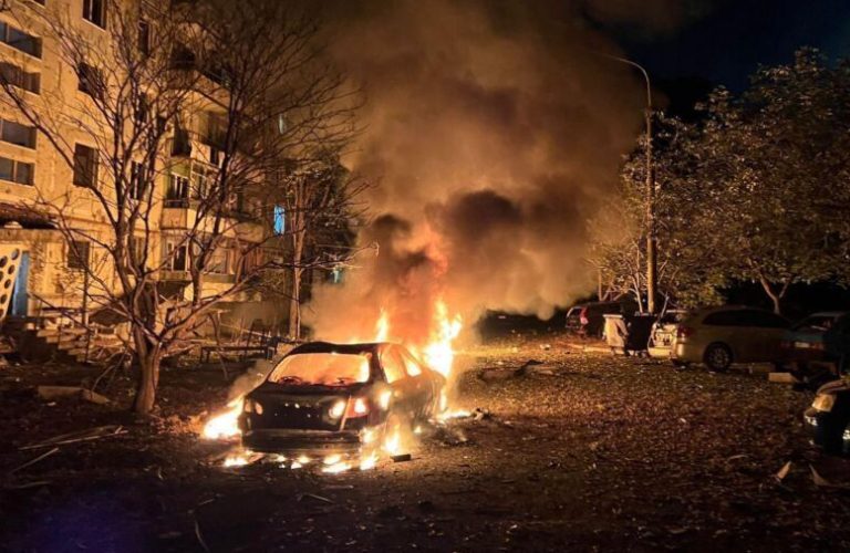 Russian attack