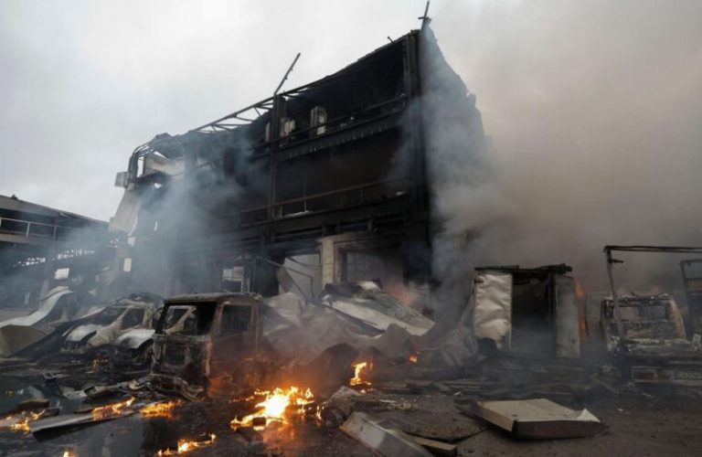 Russian attacks on Kyiv